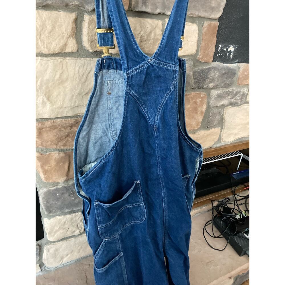 Carhartt men’s Loose fit overall jeans size 40x30 - Picture 4 of 4